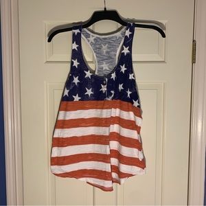 OLD NAVY AMERICAN FLAG TANK TOP